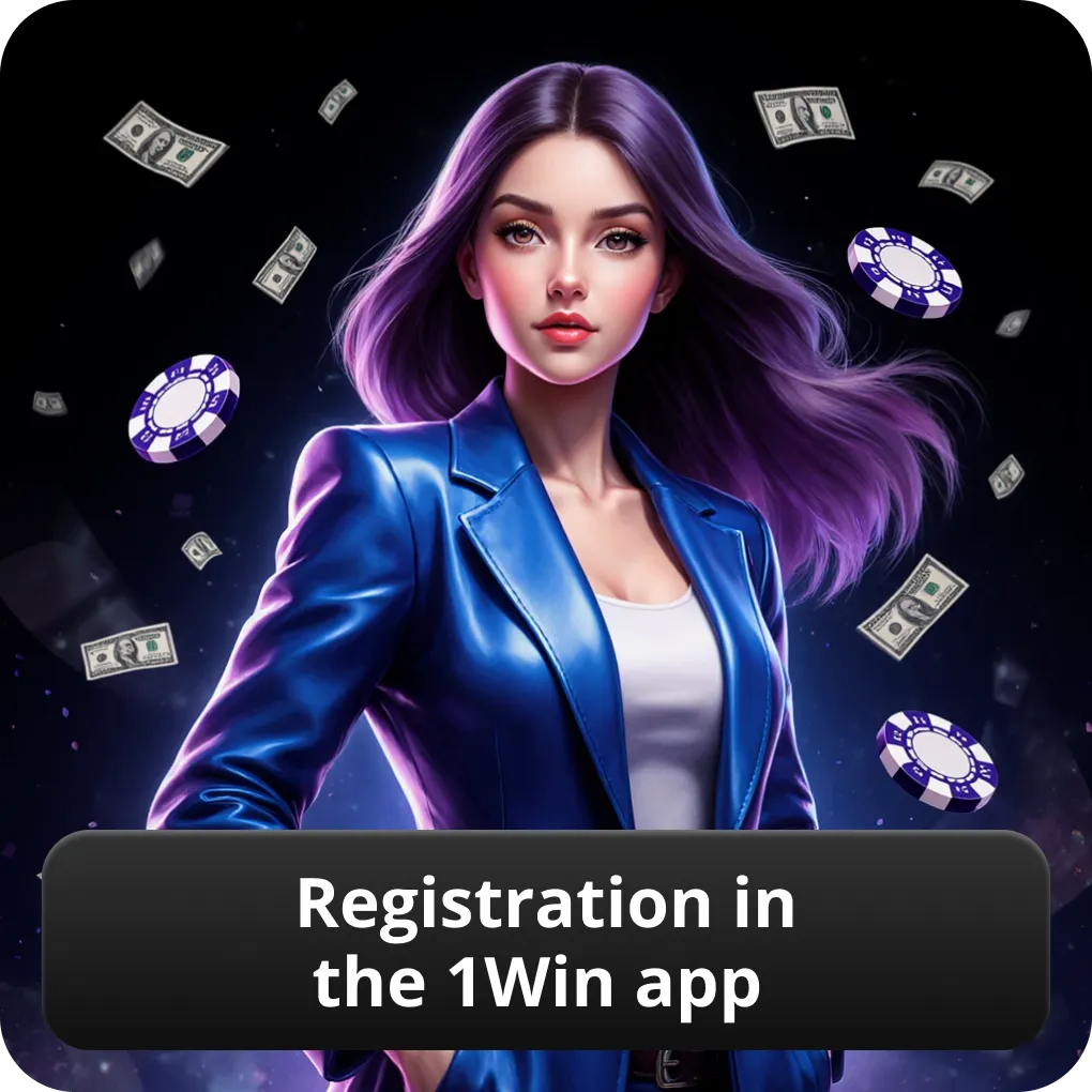 Registration in the 1Win app