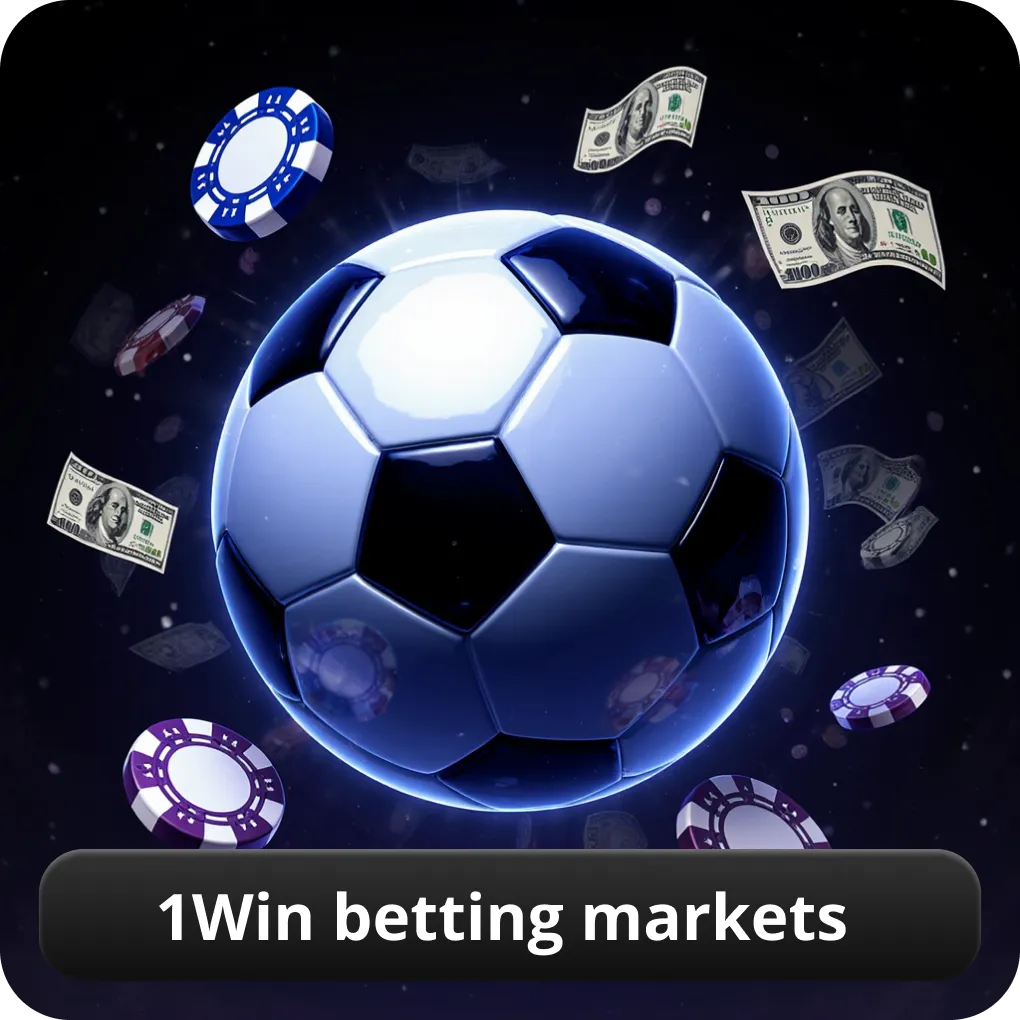 1Win betting markets