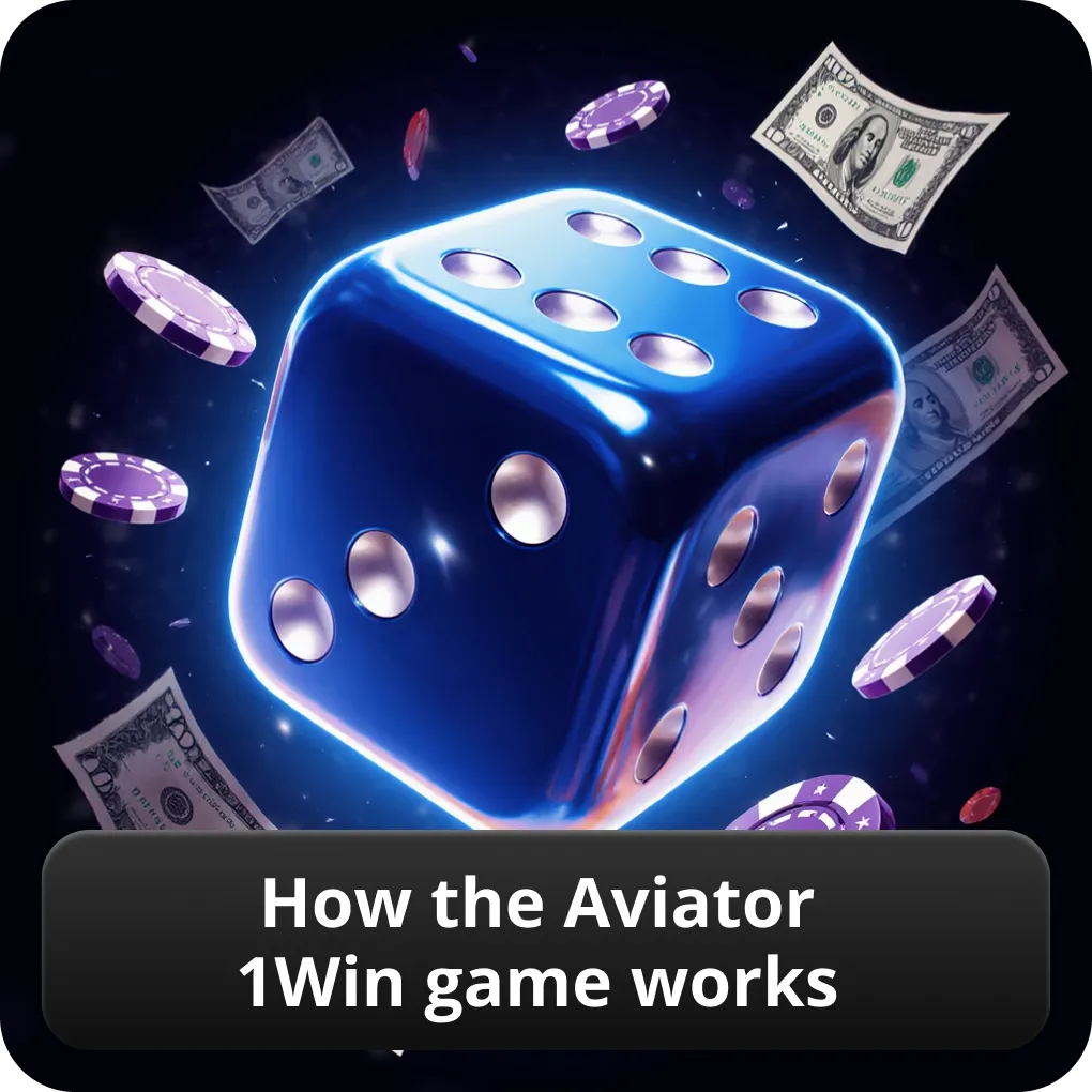 How the Aviator 1Win game works