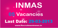 INMAS recruitment