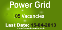 POWER GRID RECRUITMENT