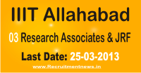iiit allahabad recruitment