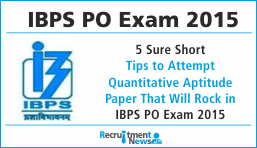 IBPS PO Exam 2015