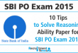 SBI Po Exam