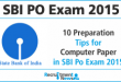 SBI Po Exam