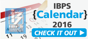 ibps calendar 2016