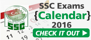 ssc calendar 2016
